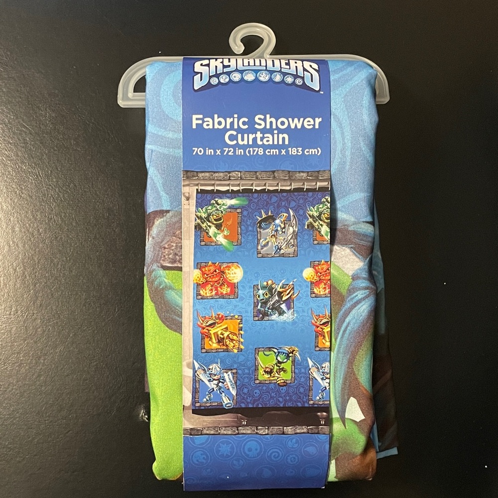 Kids Skylanders Fabric Shower Curtain